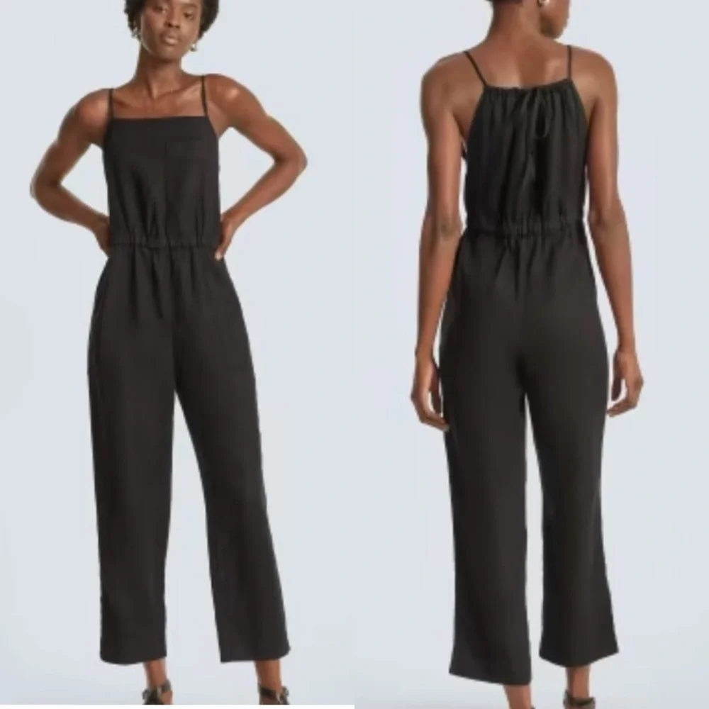 Everlane The Shoestring Apron Jumpsuit